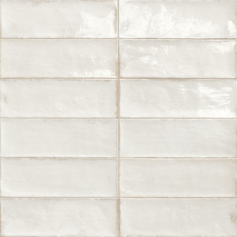 Azulejo ALBORAN WHITE MATE/BRILLO 1ª 10x30